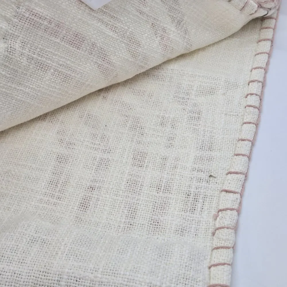 Marlo Lorenz Muted Rainbow Table Runner Tassels 14x72
